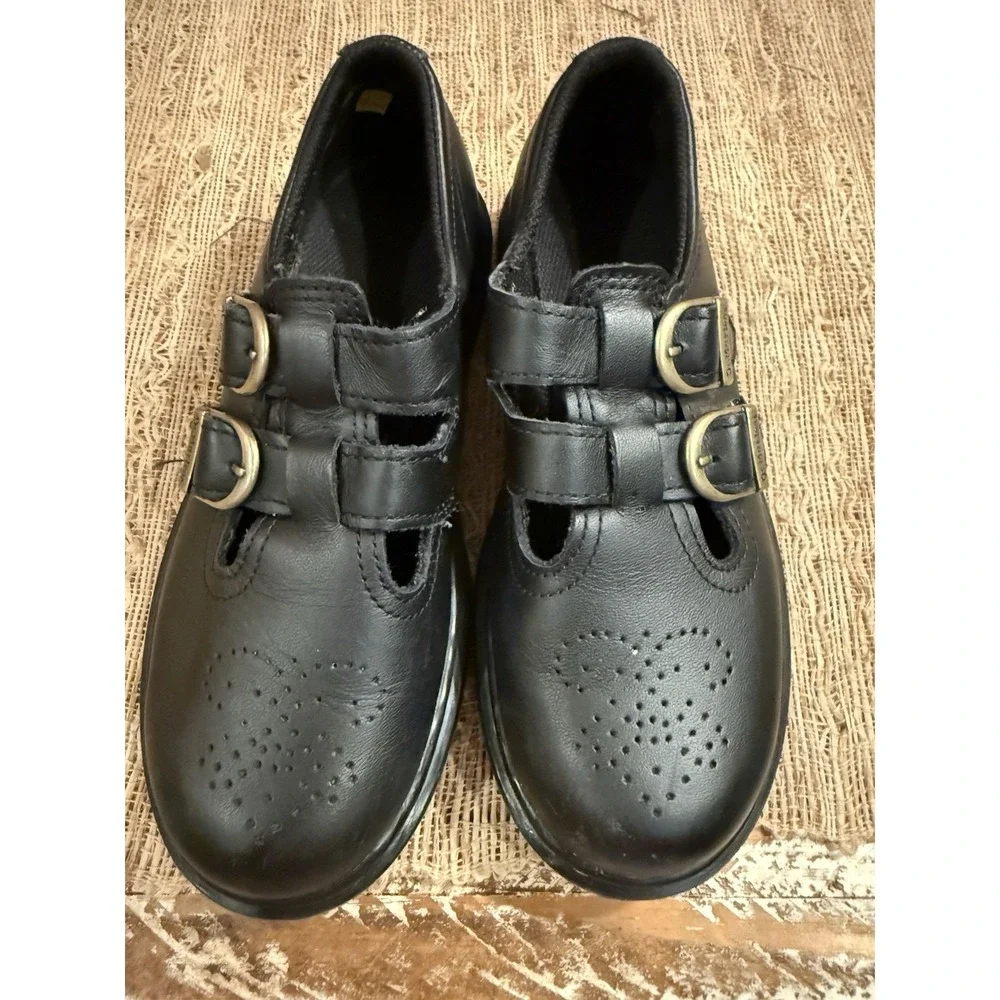 Girl's Dress Shoes Dr. Martens 8065 T‎ Bar Mary Jane Sz-2